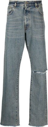 Wide Leg Denim Jeans