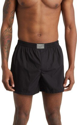 Logo Plaque Longline Cotton Boxers