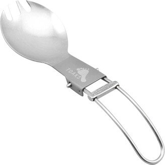 TOAKS Titanium Lightweight Folding Spork SLV-06