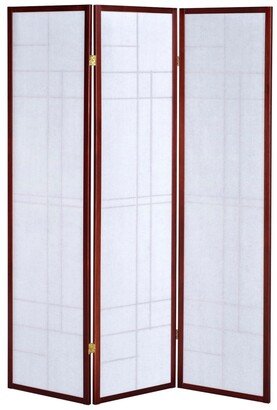 Rye 3-Panel Folding Floor Screen