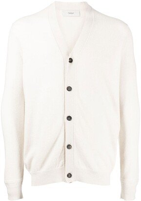 V-neck cashmere cardigan-BV