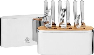 Concorde 24-piece stainless steel flatware set