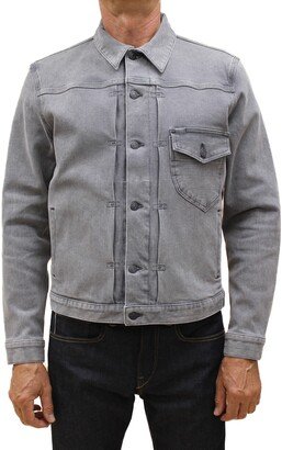 HIROSHI KATO Men's Stretch Denim Jacket