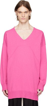 Pink Tommy V Sweater