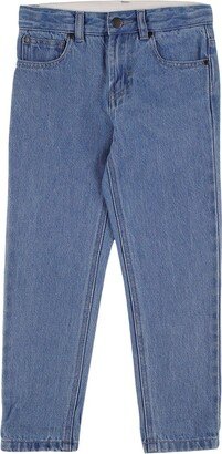 Organic stretch cotton denim jeans