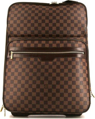 pre-owned Damier Ebène Pégase Légère soft suitcase