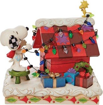 Jim Shore Snoopy with Woodstock Decorating Figurine