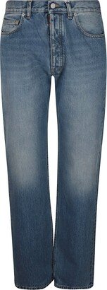 Classic 5 Pockets Straight Leg Jeans