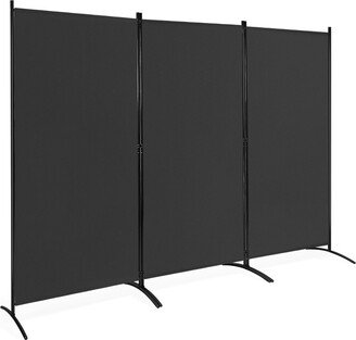 3-Panel Room Divider Folding Privacy Partition Screen for Office Room