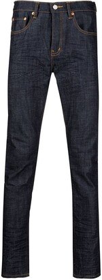 Mid-Rise Tapered Jeans-AF