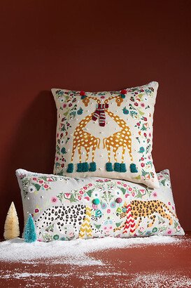 Claus Embroidered Pillow