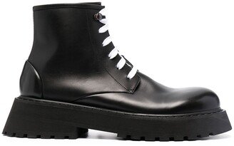 Lace-Up Leather Boots-AP