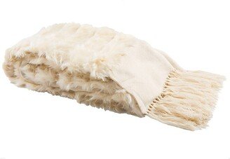 Alexi Faux Fur Bed Runner Throw-AA