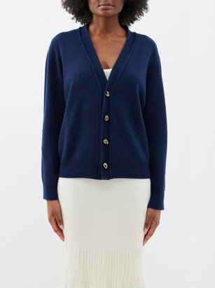 V-neckline Cashmere-blend Cardigan