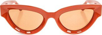 Cat-Eye Framed Sunglasses