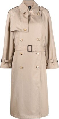 JAMIE sand trench coat