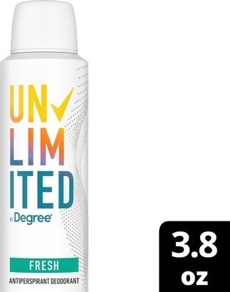 Unlimited 96-Hour Antiperspirant & Deodorant Dry Spray - Fresh - 3.8oz