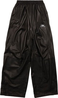 3b Sports Icon Leather Track Trousers