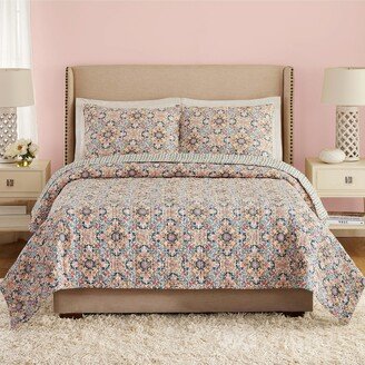 Enchanted Mandala 3-Piece Quilt Set, King