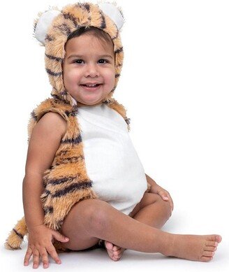 Dress Up America Tiger Baby Costume - Animal Onesie Romper for Infants - 12-24 Months