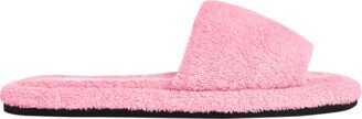 x Robert Robert Rabensteiner Organic Cotton Toweling Sliders — porto pink EU35-36