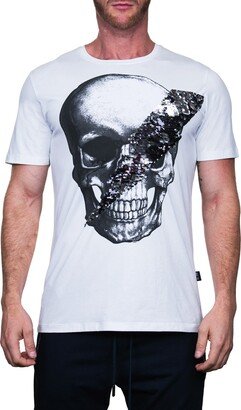 Skull Disco Graphic Crew T-Shirt