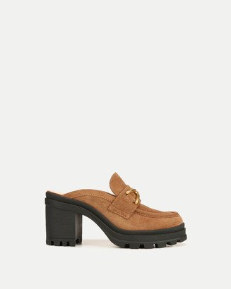 Wynter Suede Loafer Mule