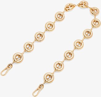 Gold Donut Stainless-steel Chain Strap