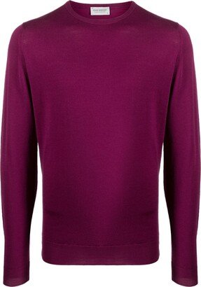 Lundy merino wool crew-neck jumper