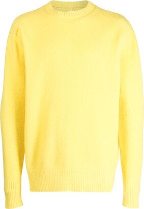 Logo-Intarsia Wool Jumper