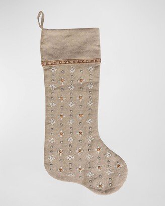 Heidi Embroidered Stocking