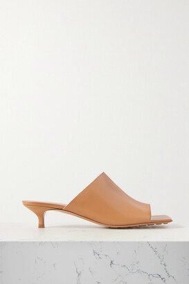 Leather Mules - Neutrals