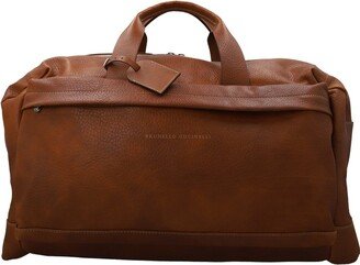 Logo-Embossed Zipped Holdall