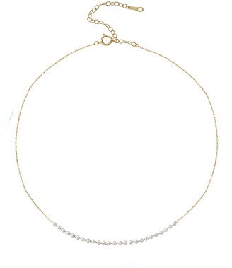Centered Akoya Pearl Yellow Gold Necklace