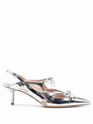 x Paula Cademartori Cinderella leather pumps