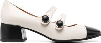 Leas 50mm toe-cap pumps