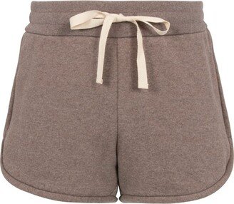 Pocketed Drawstring Mini Shorts-AA