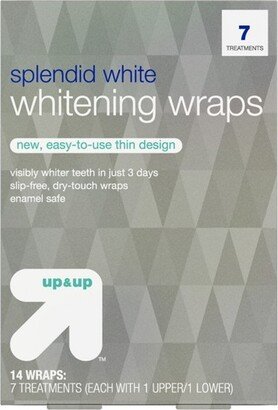 Splendid White Teeth Whitening Wraps 7-Day Treatment - 14ct - up & up™