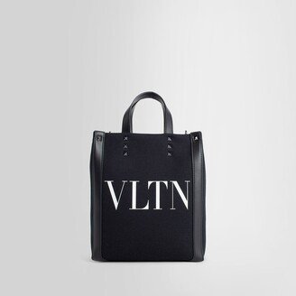 Man Black Tote Bags-AB