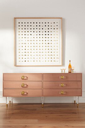 Tracey Boyd Lacquered Regency Six-Drawer Dresser