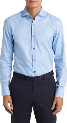 Hank Stripe Slim Fit Stretch Cotton Dress Shirt