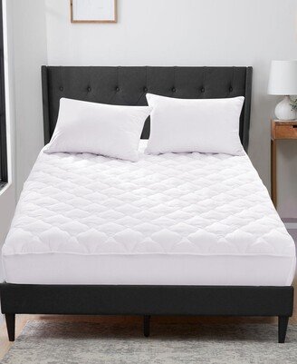 Four Leaf Clover Quilted Down Alternative Mattress Pad, Twin