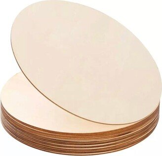 Plywood Circles 18 Inch Round, 1/4Inch Thick Cutouts Baltic Birch Unfinished Wood Circles, Lot Of 5