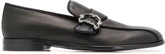 D buckle loafers