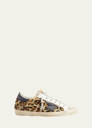 Superstar Leopard Calf Hair Sneakers