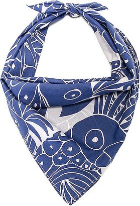 Soleil Perroque Headscarf in Blue