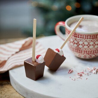 Hot Cocoa Stir Sticks, Set of 5 Peppermint