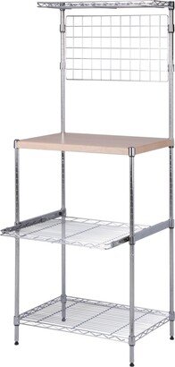 Microwave Shelving Unit with Shelves