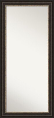 Impact Framed Floor/Leaner Full Length Mirror, 30.25