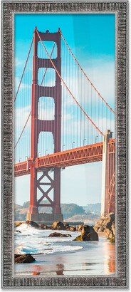 CountryArtHouse 6x43 Frame Silver Picture Frame - Complete Modern Photo Frame Includes